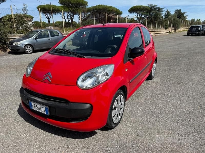 Usata Citroën C1 68 CV (50 kW) 2005 Rosso Utilitaria