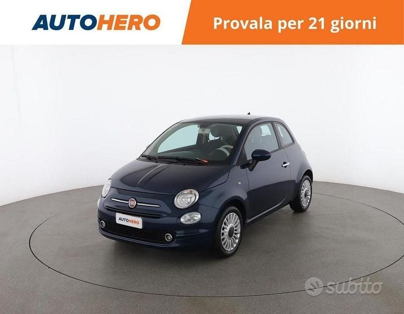 Blu Usata 2018 Fiat 500 Pop Due volumi | 9299 € (Buon prezzo) - Immagine 1/2