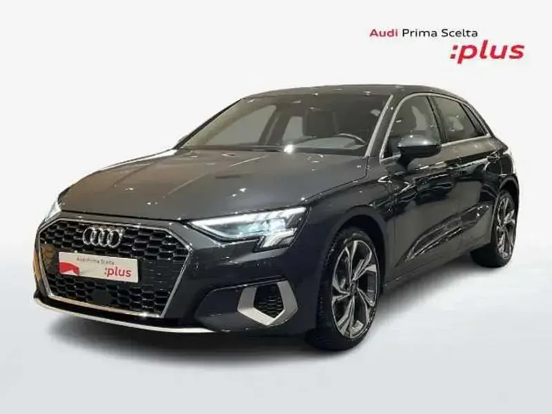 Usata Audi A3 Sportback e-tron Advanced 204 CV (150 kW) 2022 Grigio Utilitaria