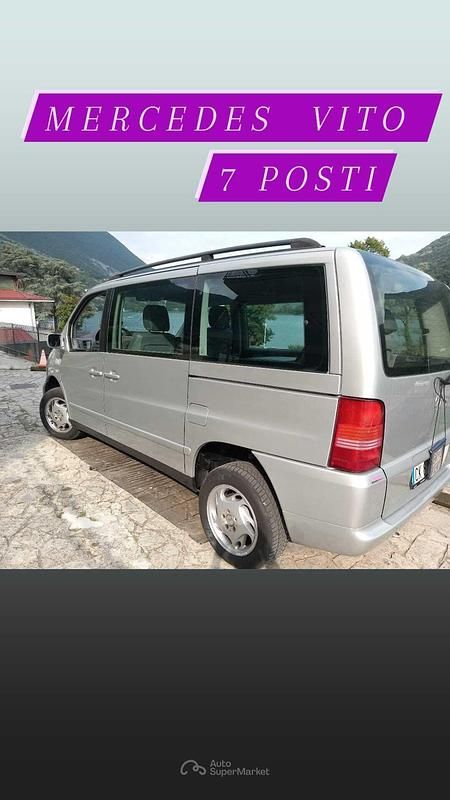 Usata Mercedes V220 122 CV (89 kW) 2004 Gray Monovolume