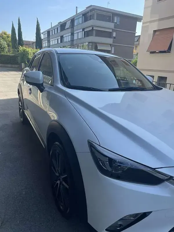 Usata Mazda CX-3 Exceed 105 CV (77 kW) 2017 Bianco SUV