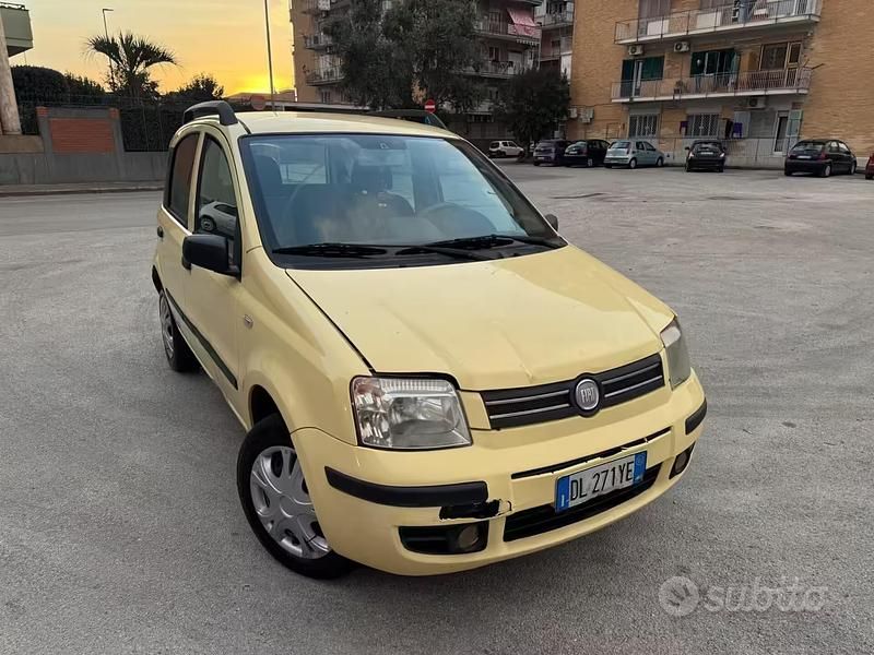 Usata Fiat Panda Dynamic 59 CV (43 kW) 2009 Giallo Utilitaria