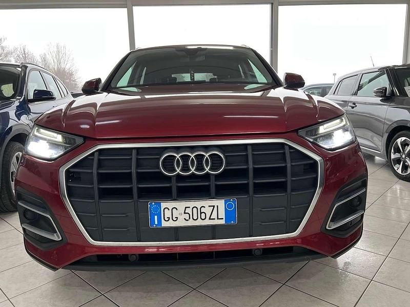 Usata Audi Q5 Advanced 163 CV (119 kW) 2021 Rosso SUV