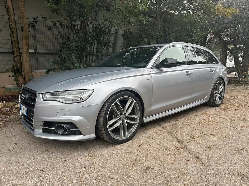 Usata Audi A6 S-Line 190 CV (139 kW) 2017 Grigio Station wagon