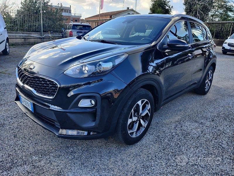 Usata Kia Sportage Style 136 CV (100 kW) 2021 Nero SUV