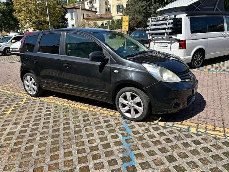 Usata Nissan Note Acenta 86 CV (63 kW) 2009 Nero Monovolume