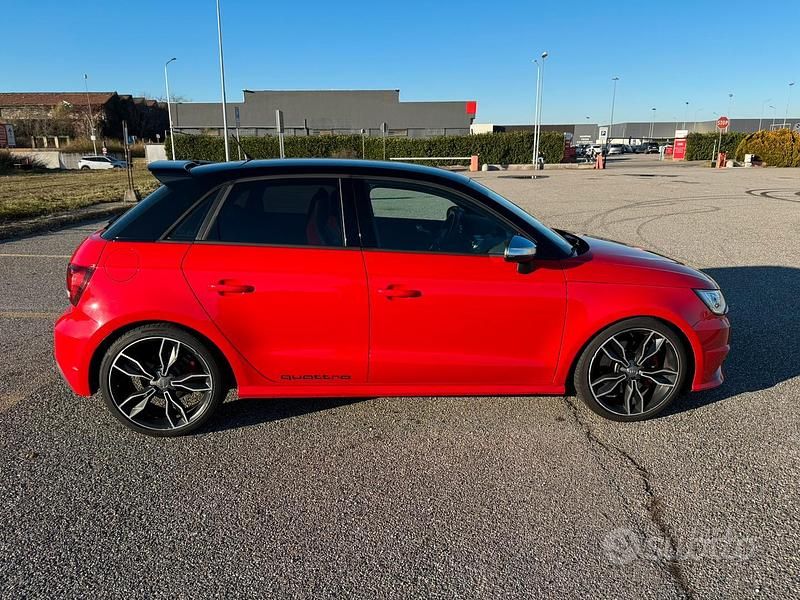 Usata Audi S1 231 CV (169 kW) 2017 Rosso Utilitaria
