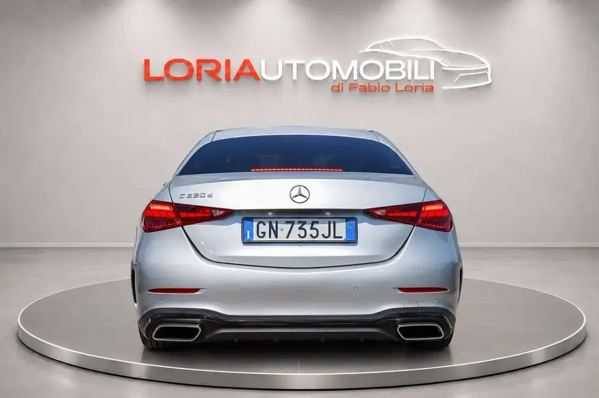 Usata Mercedes C220 Premium 200 CV (147 kW) 2023 Argento Berlina