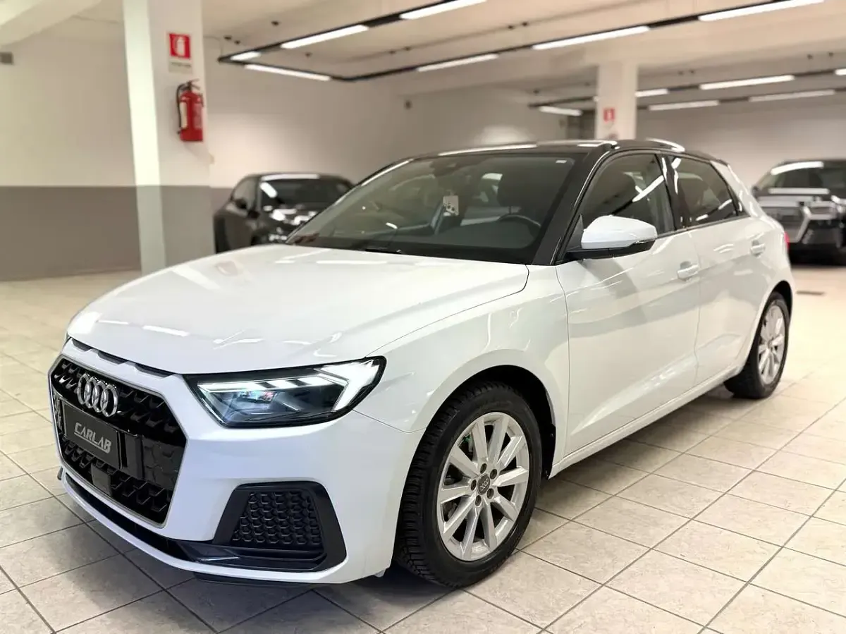 Usata Audi A1 Sportback Advanced Plus 116 CV (85 kW) 2021 Bianco Utilitaria