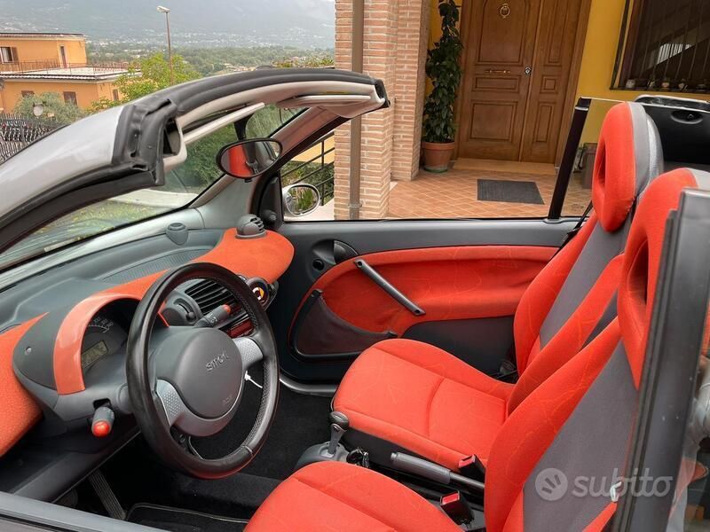 Usata Smart ForTwo Cabrio Passion 41 CV (30 kW) 2004 Grigio Cabrio