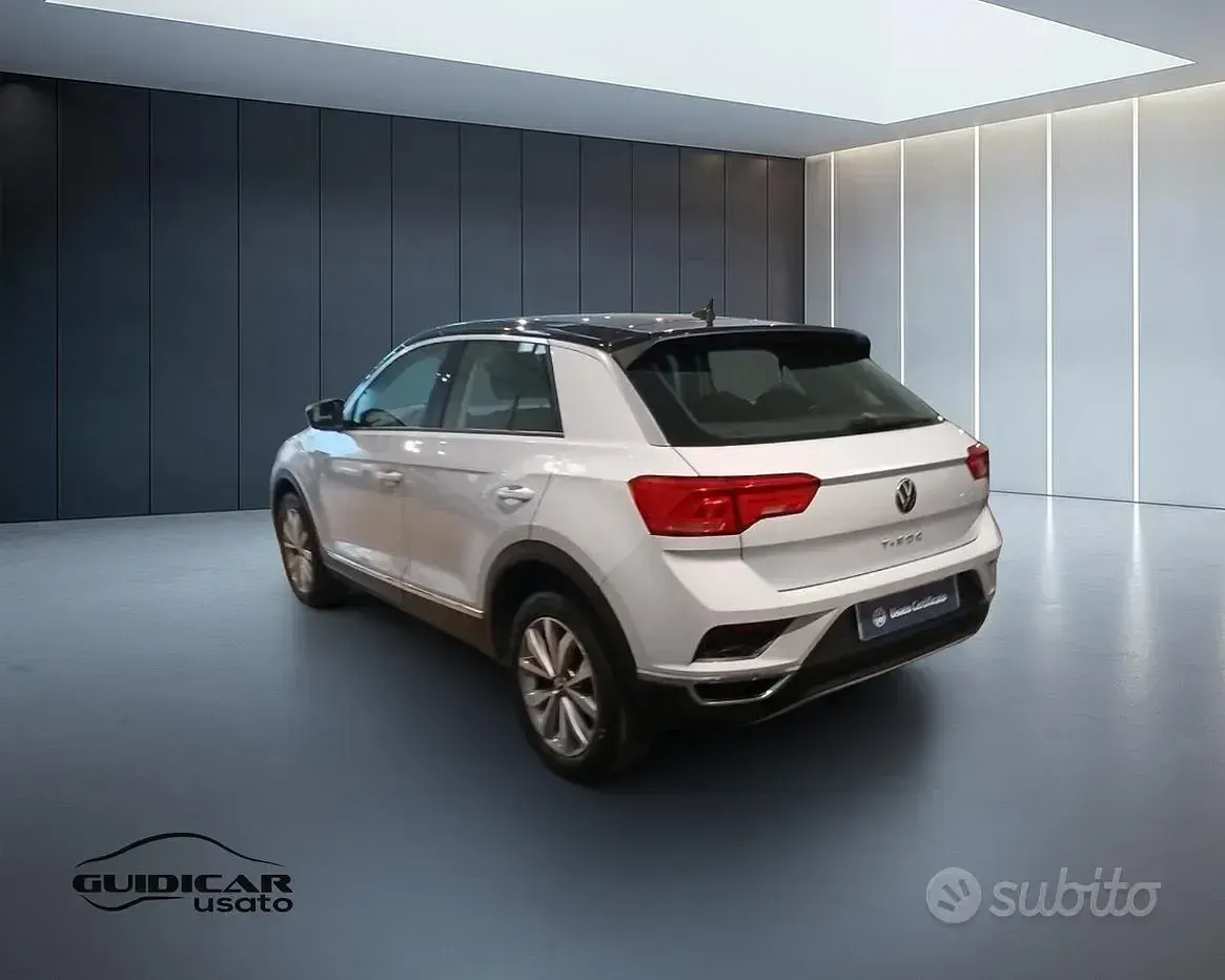 Usata VW T-Roc Style 110 CV (80 kW) 2020 Bianco SUV