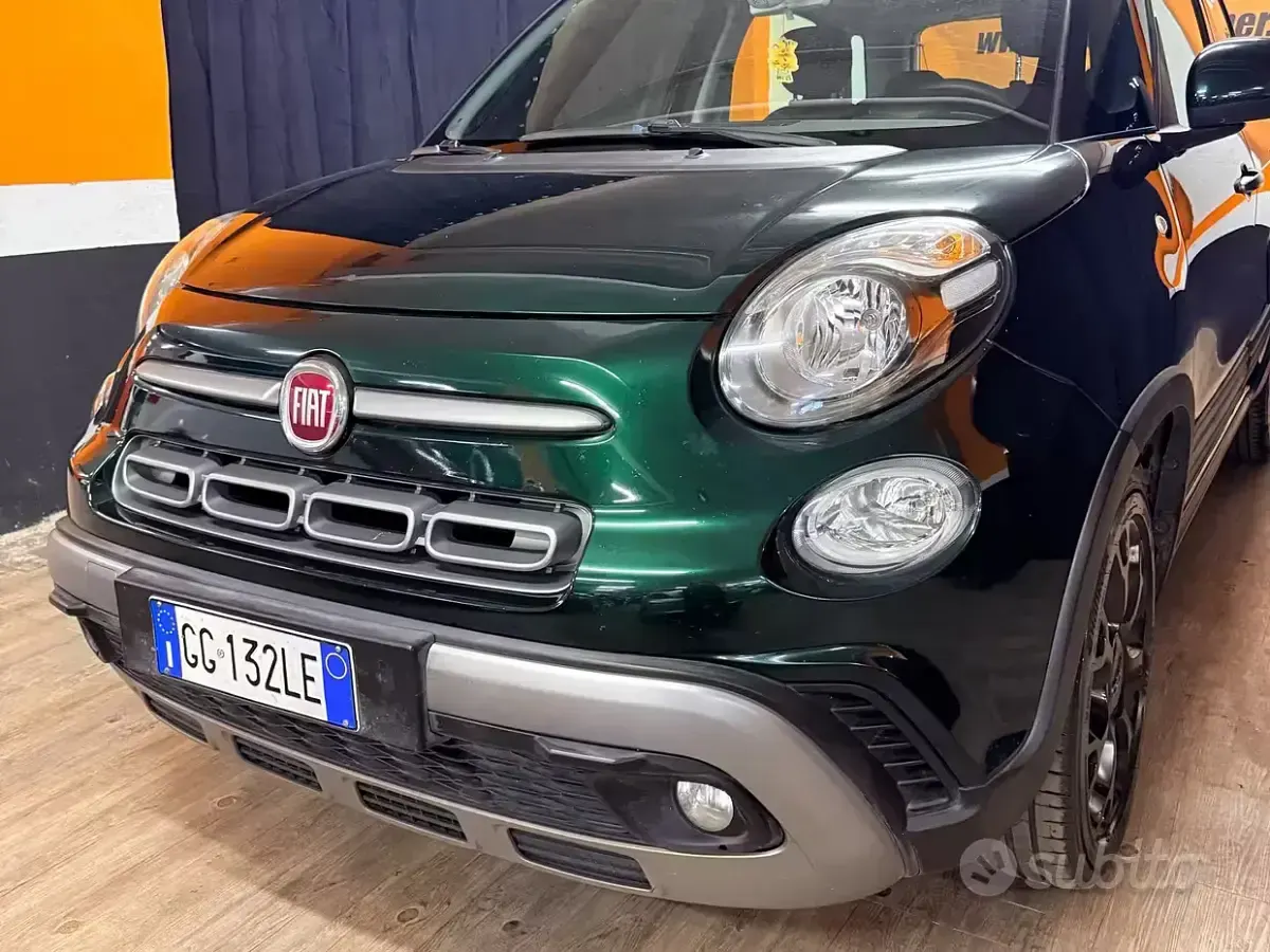 Usata Fiat 500L Sport 95 CV (69 kW) 2021 Verde Monovolume