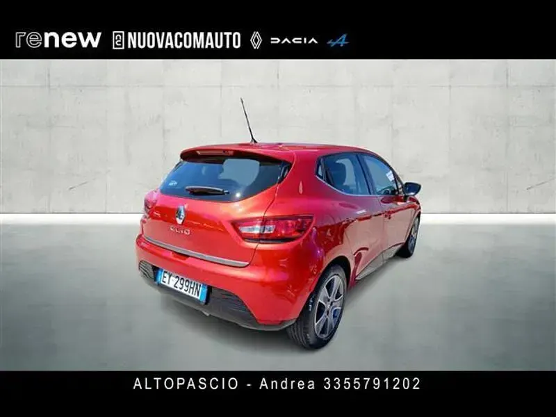 Usata Renault Clio 2015 Rosso Utilitaria