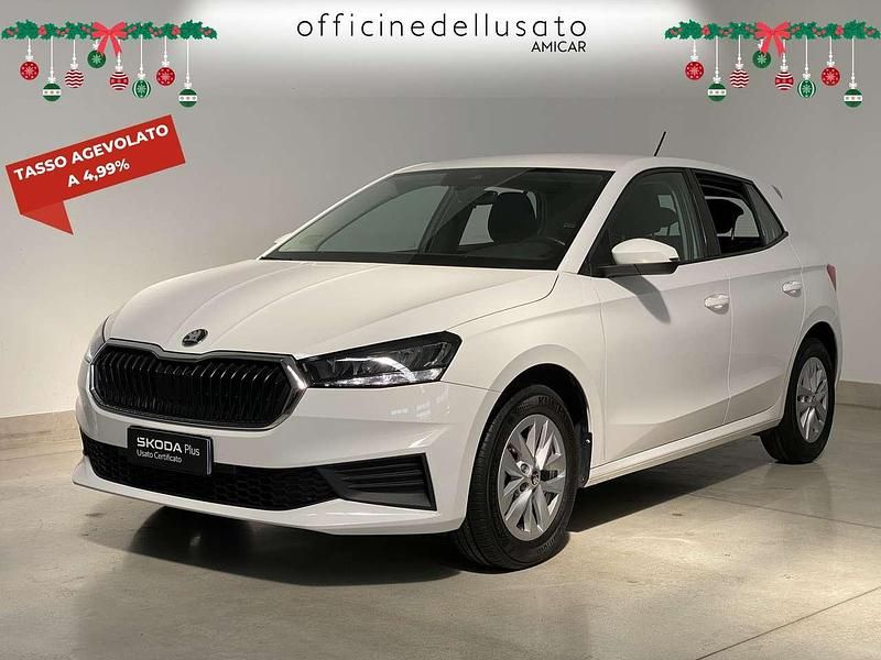 Bianco magnolia Usata 2023 Skoda Fabia Ambition Tre volumi | 13.990 € (Buon prezzo) - Immagine 1/4