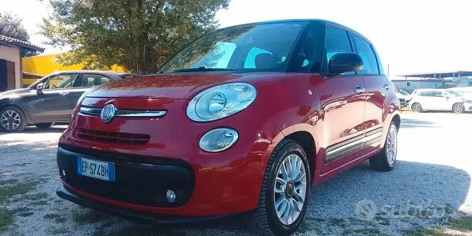Usata Fiat 500L Pop 85 CV (62 kW) 2012 Rosso Monovolume
