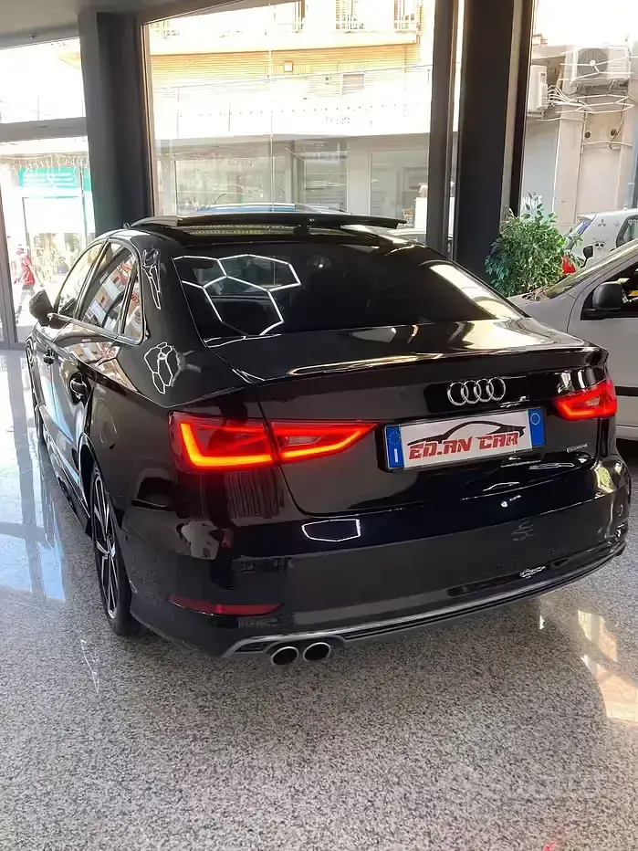 Usata Audi A3 S-Line 150 CV (110 kW) 2015 Nero Berlina