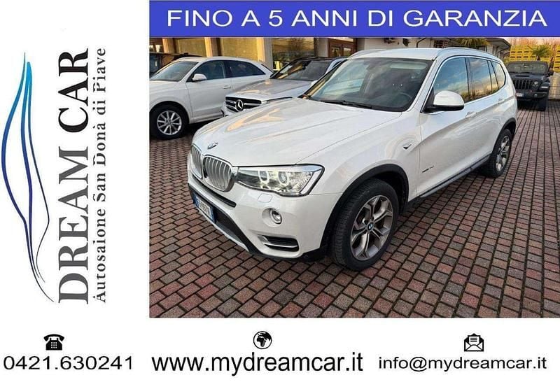 Usata BMW X3 xLine 258 CV (189 kW) 2017 Bianco SUV