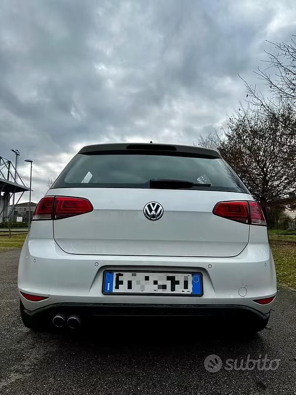 Usata VW Golf VII 2014 Bianco Berlina