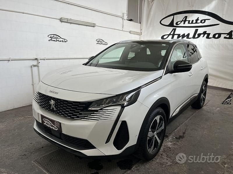 Usata Peugeot 3008 Allure 131 CV (96 kW) 2021 Bianco SUV