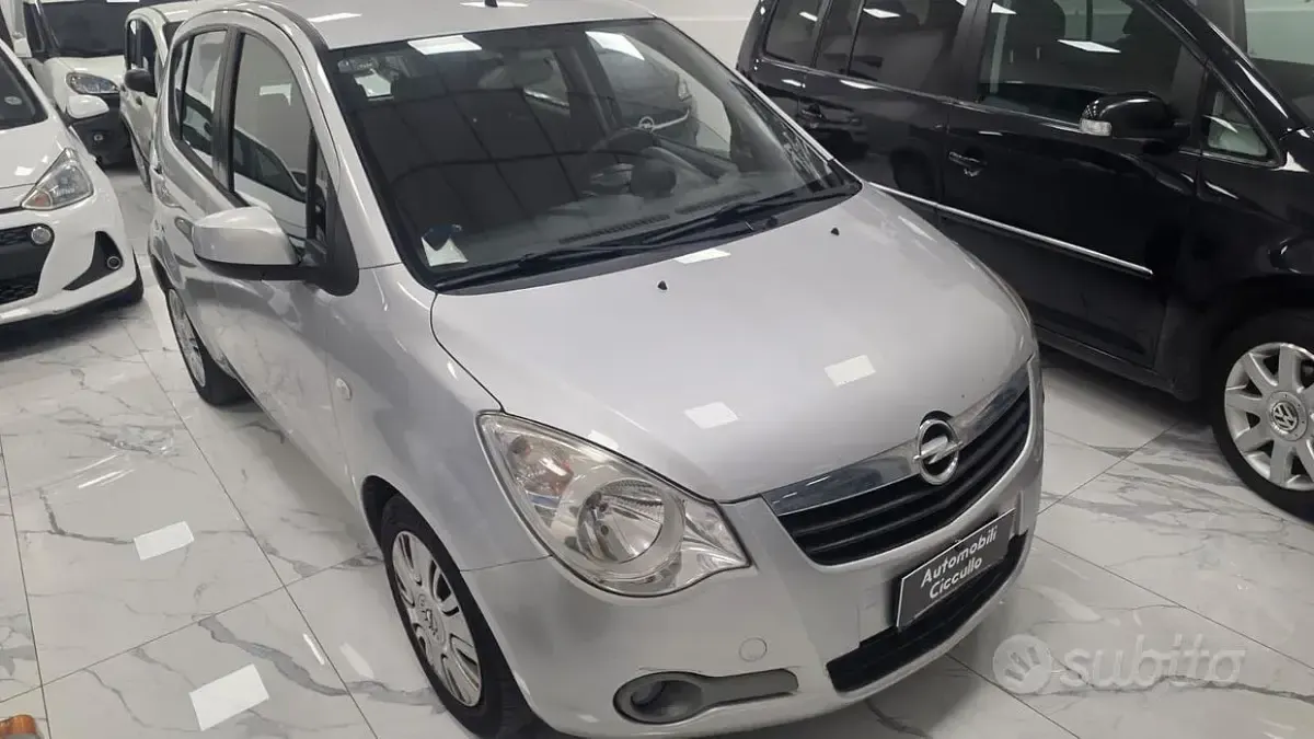 Usata Opel Agila Enjoy 86 CV (63 kW) 2008 Grigio Utilitaria