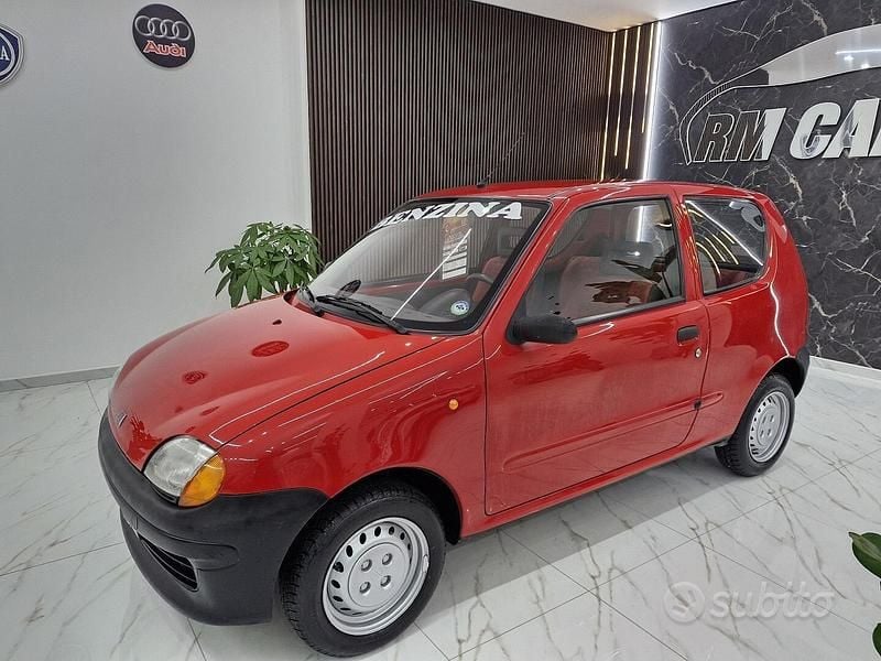 Usata Fiat Seicento S 39 CV (28 kW) 1998 Rosso Utilitaria
