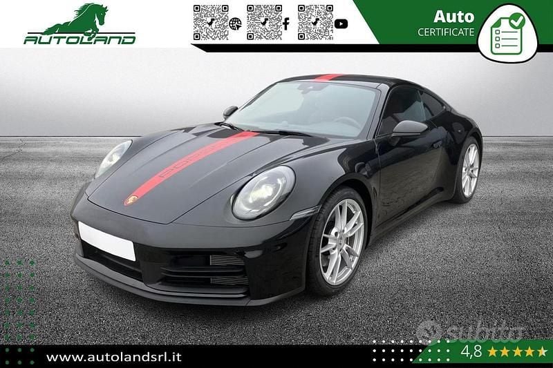 Ny Porsche 911 Carrera 394 HK (289 kW) 2025 Sort Coupe