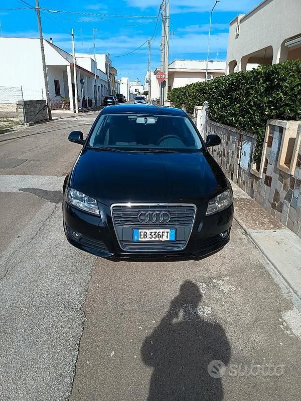 Usata Audi A3 2010 Nero Utilitaria