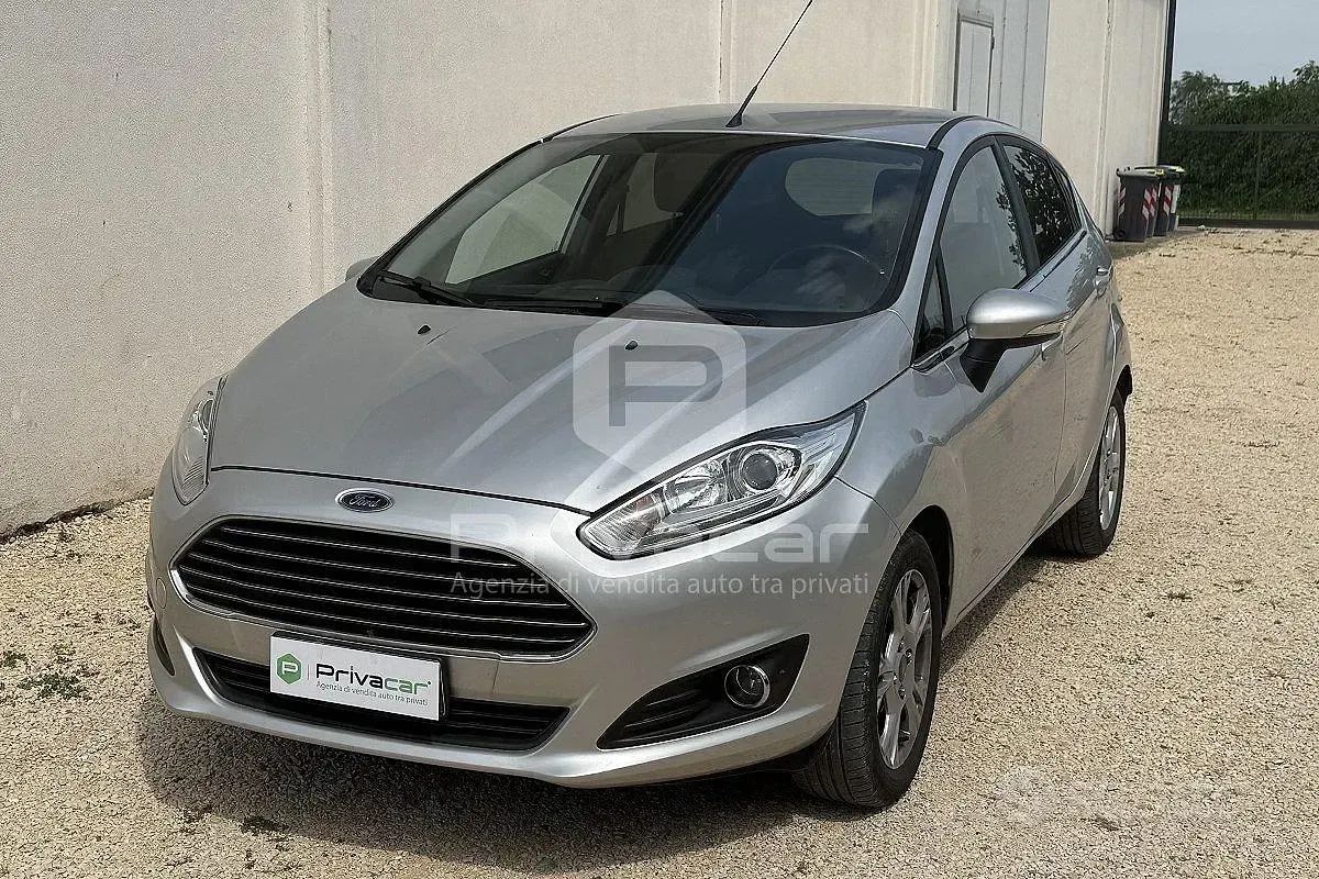 Usata Ford Fiesta Titanium 75 CV (55 kW) 2017 Grigio Utilitaria