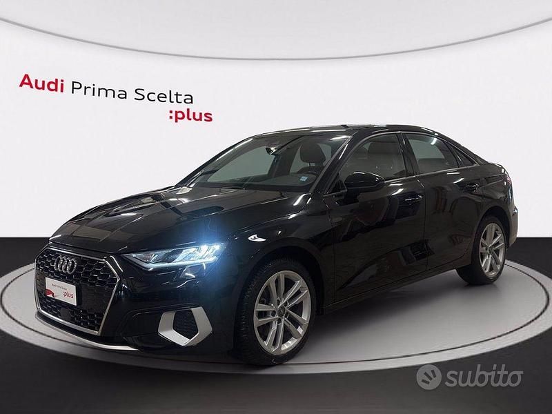 Nero mito metalizzato Usata 2020 Audi A3 Advanced Tre volumi | 23.900 € (Buon prezzo) - Immagine 1/4