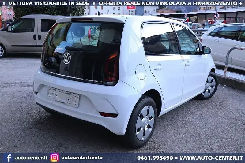 Usata VW up! Pure 60 CV (44 kW) 2018 Bianco Utilitaria