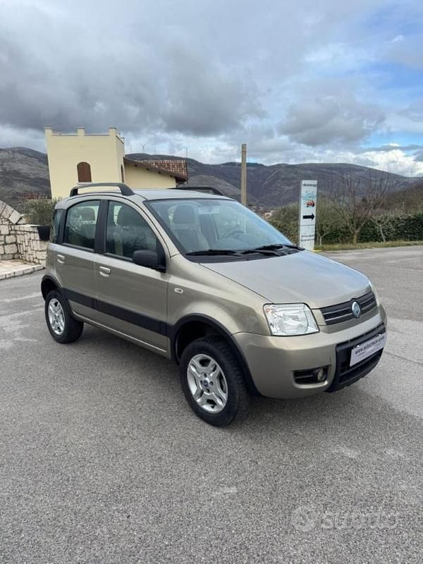 Usata Fiat Panda 4x4 Climbing 69 CV (50 kW) 2007 Beige Utilitaria