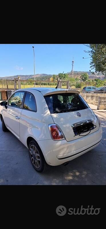 Usata Fiat 500 95 CV (69 kW) 2012 Bianco Berlina