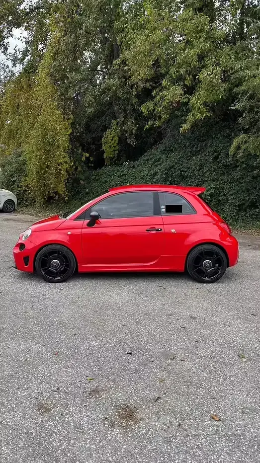 Usata Abarth 595 165 CV (121 kW) 2022 Rosso Berlina