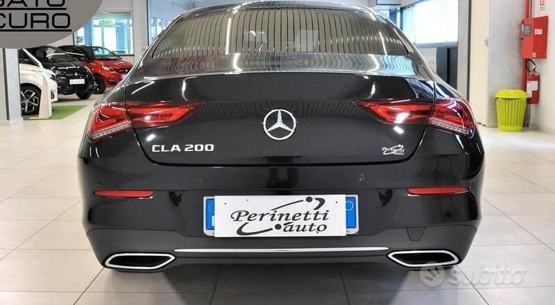 Usata Mercedes CLA200 Business 163 CV (119 kW) 2020 Nero Coupé