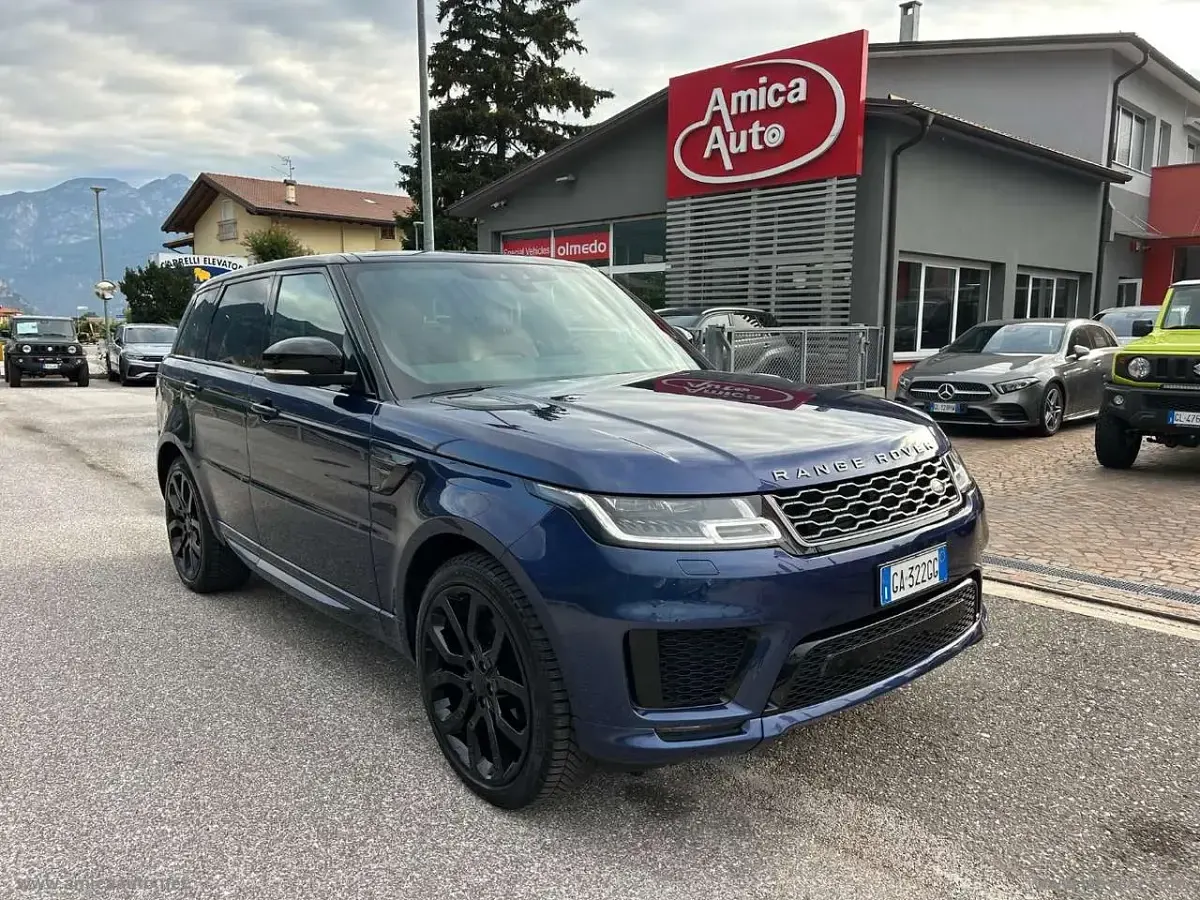 Usata Land Rover Range Rover Sport HSE 249 CV (183 kW) 2020 Blu/azzurro SUV