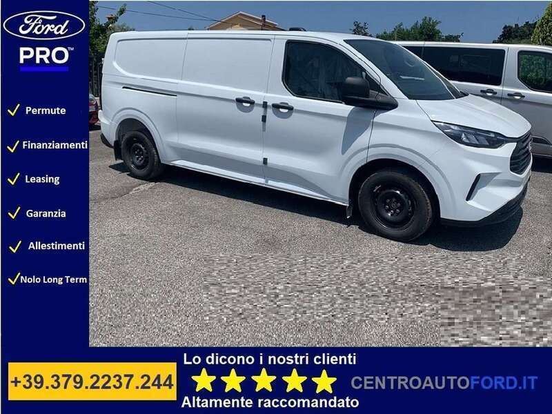 Bianco Usata 2024 Ford Transit Custom Trend Furgone | 26.800 € - Immagine 1/4