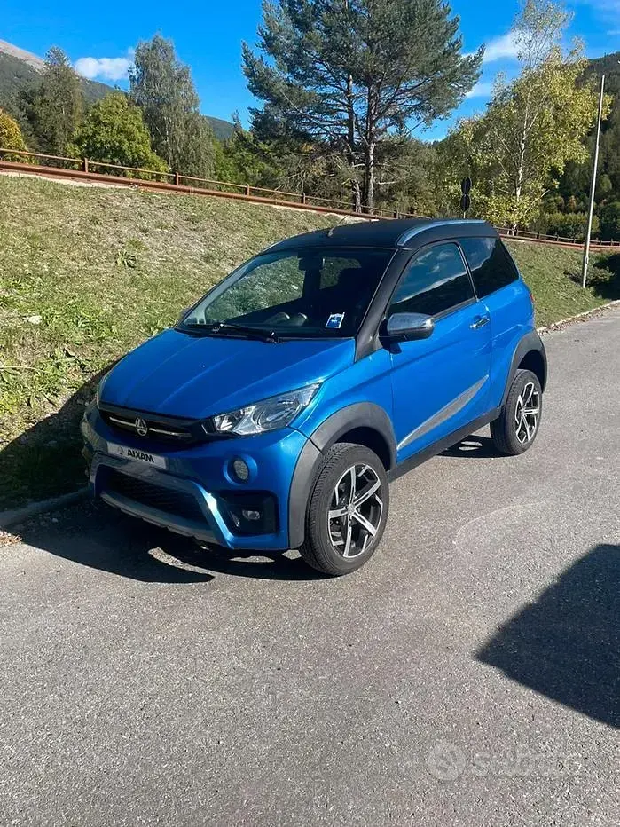 Usata Aixam Crossover Premium 2020 Bluazzurro