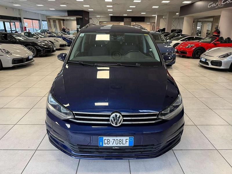 Usata VW Touran 150 CV (110 kW) 2020 Blu/azzurro Monovolume