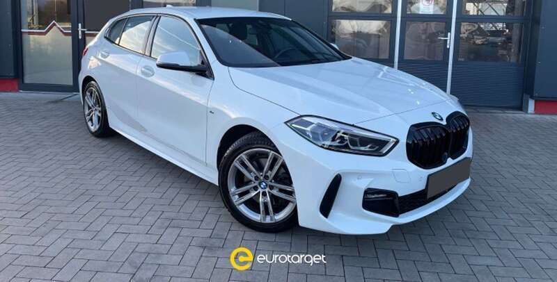 Bianco Usata 2021 BMW 118 M Sport Due volumi | 29.950 € (Molto cara) - Immagine 1/4