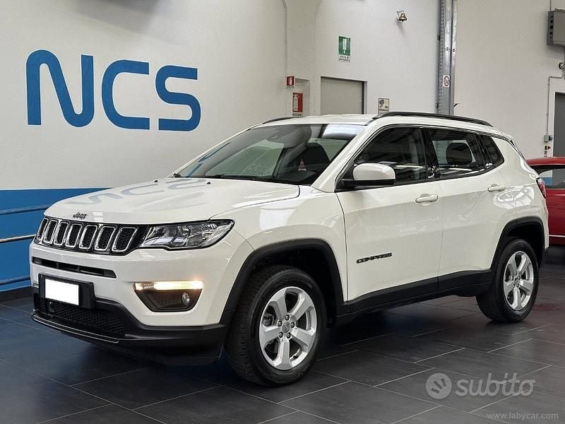 Bianco Usata 2019 Jeep Compass Longitude SUV | 15.700 € (Super prezzo) - Immagine 1/4