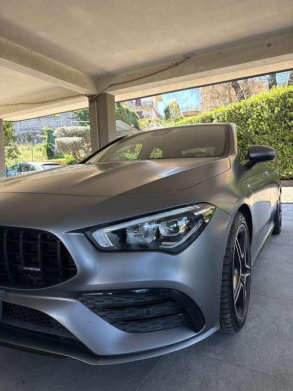 Usata Mercedes CLA35 AMG AMG 306 CV (225 kW) 2020 Grigio Coupé