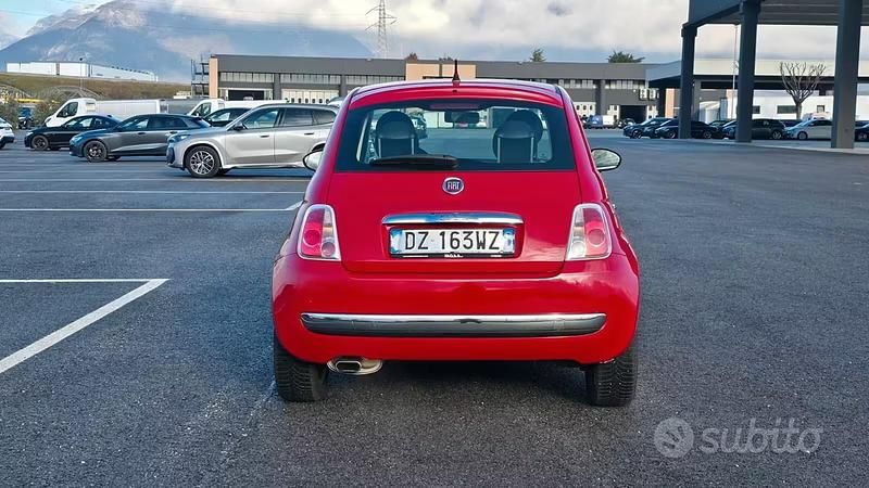 Usata Fiat 500 Pop 69 CV (50 kW) 2010 Rosso Utilitaria