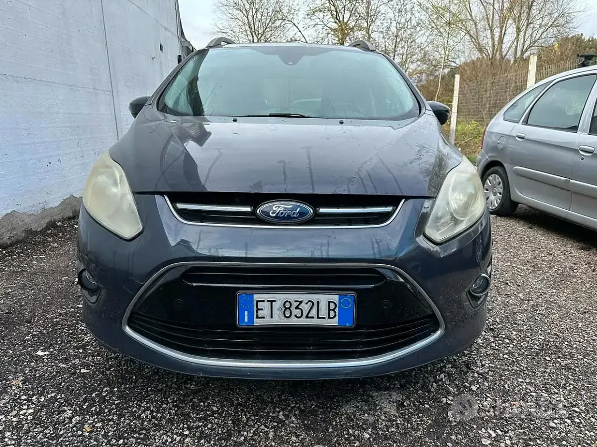 Brugt Ford C-MAX Titanium 116 HK (85 kW) 2014 Grå MPV