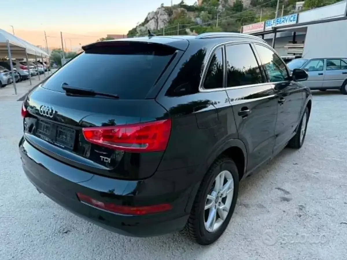 Usata Audi Q3 S-Line 150 CV (110 kW) 2016 Nero SUV