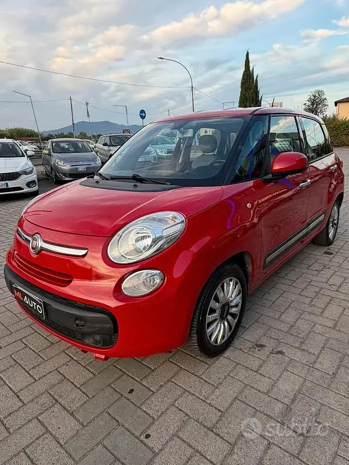 Usata Fiat 500L Lounge 95 CV (69 kW) 2016 Rosso Monovolume
