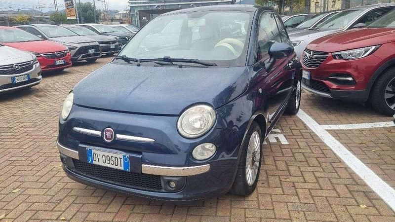 Usata Fiat 500 Lounge 69 CV (50 kW) 2009 Blu Utilitaria