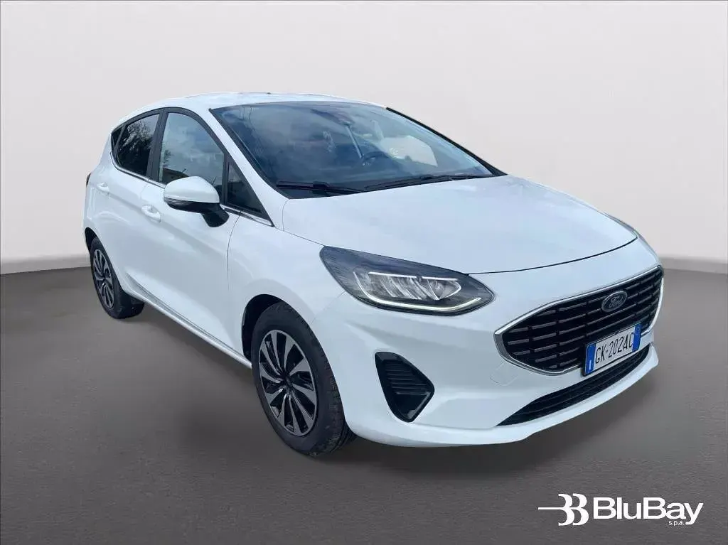 Usata Ford Fiesta Titanium 125 CV (91 kW) 2022 Bianco Utilitaria