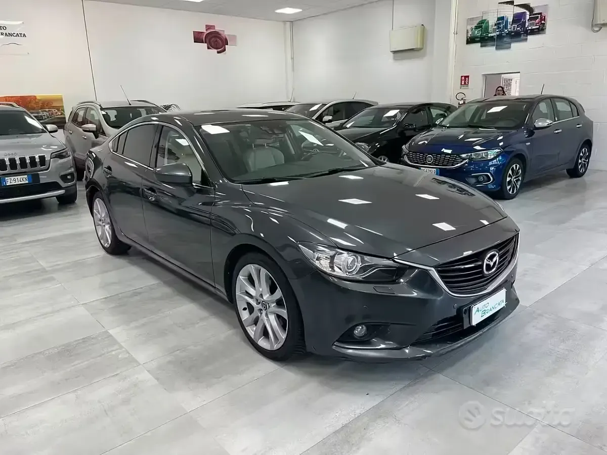 Usata Mazda 6 Exceed 150 CV (110 kW) 2014 Grigio Berlina