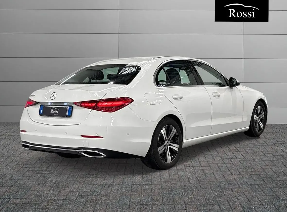 Usata Mercedes C200 Advanced 163 CV (119 kW) 2025 Bianco polare Berlina