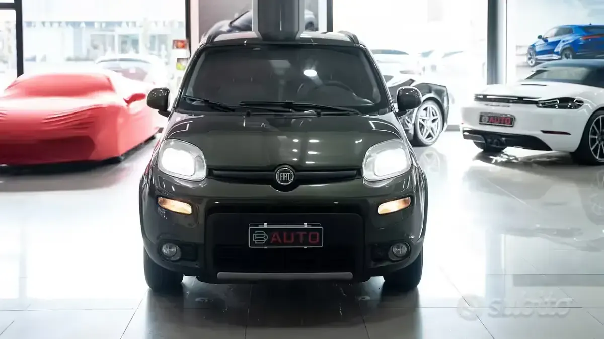 Usata Fiat Panda 4x4 95 CV (69 kW) 2016 Verde Utilitaria